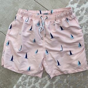 Franks sailboat swim trunks